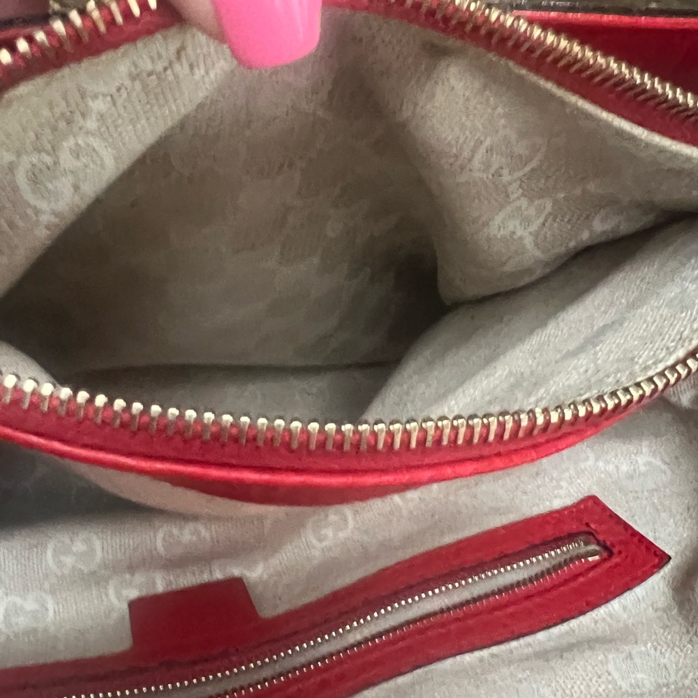 Gucci Diana Bamboo Top Handle Red Shoulder Tote Bag with Dustbag - Picture 13 of 13